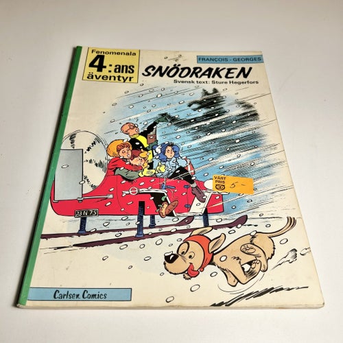Fenomenala 4ans äventyr #8, 1a upplaga, bra skick! VG