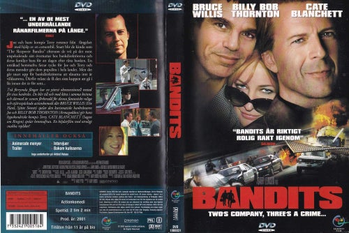 DVD - BANDITS - SÖNDAGSFILMEN