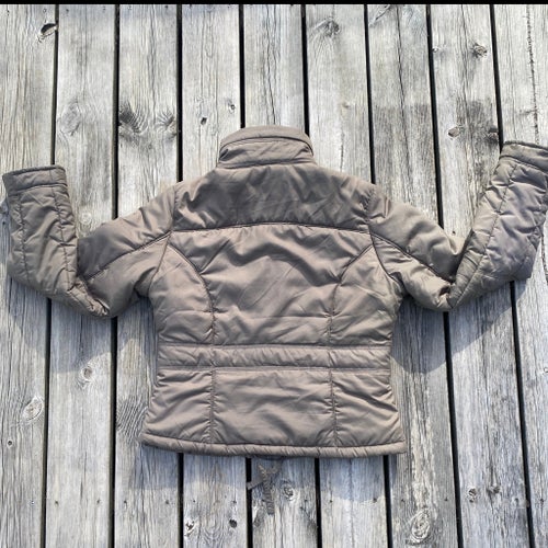 AXESS JEANS grågrön lättviktsjacka stl L (liten mer som M)