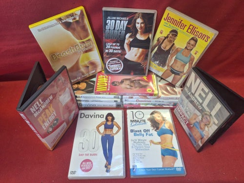 LAGERRENSNING - FITNESS / WEIGHTLOSS PAKET [OLIKA SKICK] DVD