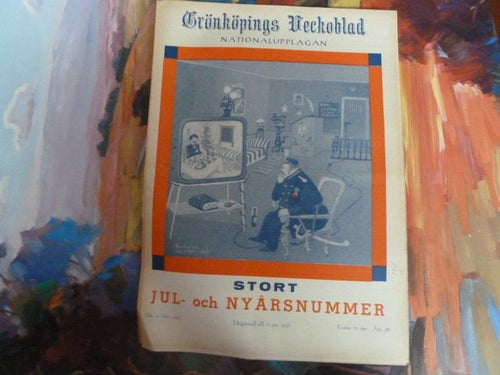 GRÖNKÖPINGS VECKOBLAD, 1957 DEC. NR 12, TIDNING