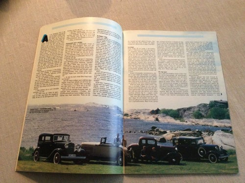 Classic Motor Nr 7 1986 Chrysler 60 År,Thunderbird,Upplandsrundan,