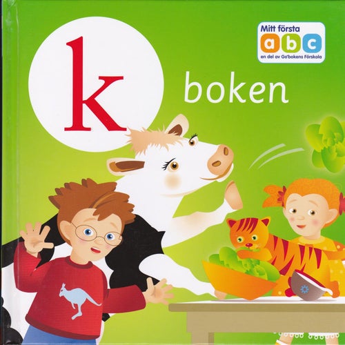 K-boken / Mitt Första ABC / Go'bokens Förskola / Kartonnage / Nära nyskick
