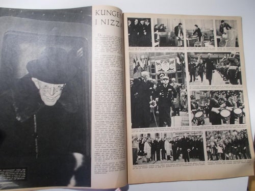 SE 14 1947 Biljard Seth Boström, Kungen V Gurra i Nizza