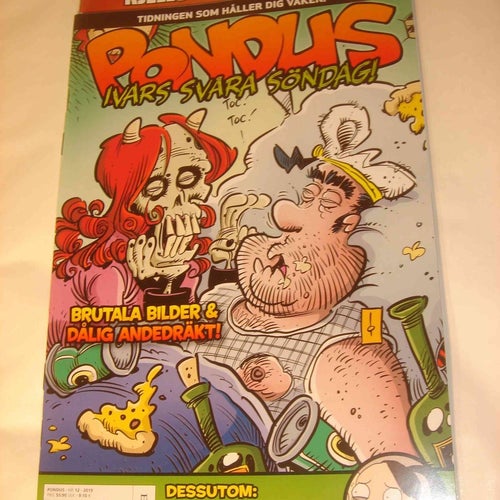 PONDUS (svensk) NY OLÄST Nr 12 2019 BILAGA