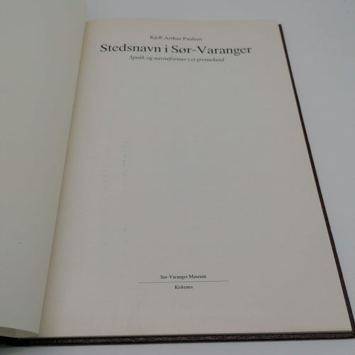 Stedsnavn i Sør-Varanger