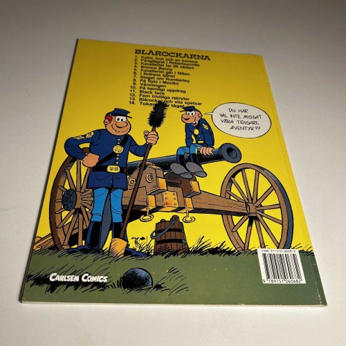 Blårockarna #14, 1a upplaga, toppex! VF