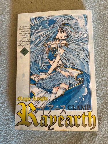 Magic Knight Rayearth vol 5 - svenska manga anime shoujo fantasy CLAMP