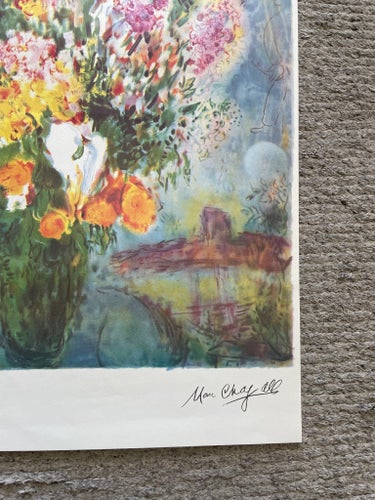 Marc • Chagall • Blue • Bouquet