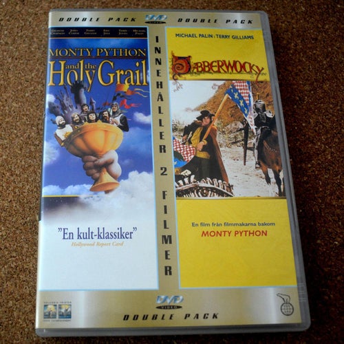 DVD-film 2st Monty Python Samling The Holy Grail & Abberwocky