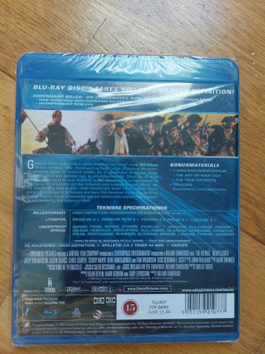 The Patriot - Extended Cut - Blu-ray *NEW IN FOIL*