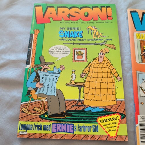 Larsson tidningar 1990