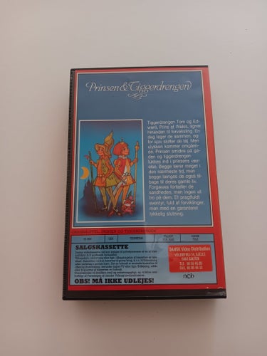 VHS: Prinsen & Tiggerdrengen