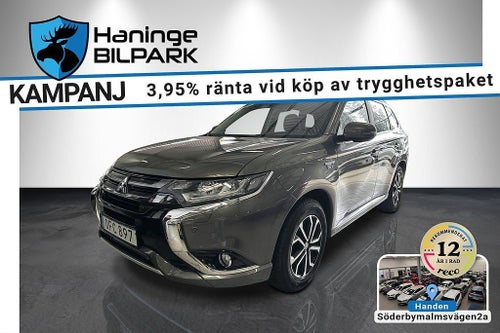 Mitsubishi Outlander PHEV CVT, 203hk, 2016