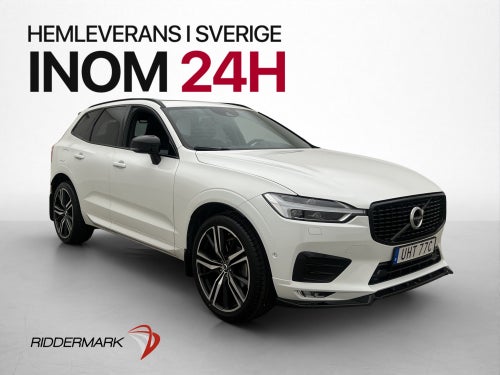 Volvo XC60 B4 AWD 197hk R-Design Pano H/K 360° Skinn Drag