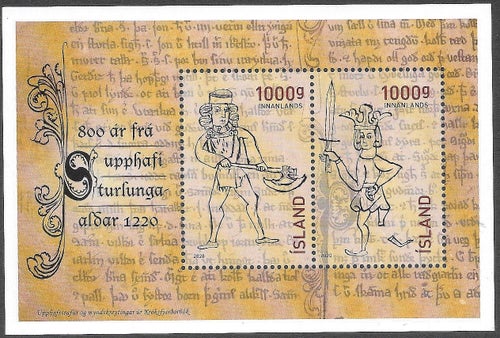 Island 2020 Postfriskt inklusive Block
