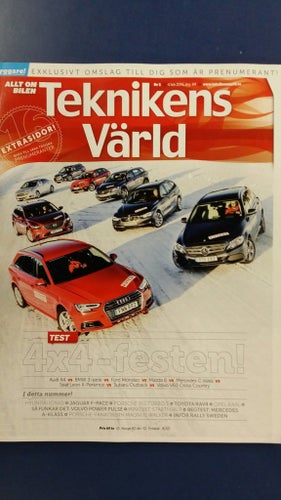 Teknikens Värld nr 5 2016: Range Rover Sport SVR, BMW X6 M, Porsche 996 guide