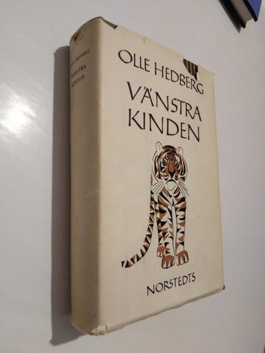 Vänstra kinden - Olle Hedberg, bok inbunden Fine