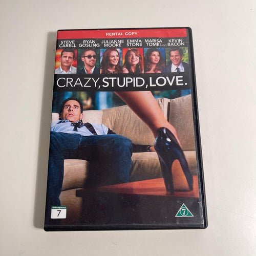 DVD - Crazy Stupid Love. Steve Carell Ryab Gosling