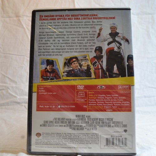 Polisskolan 7 Uppdrag Moskva DVD Inplastad