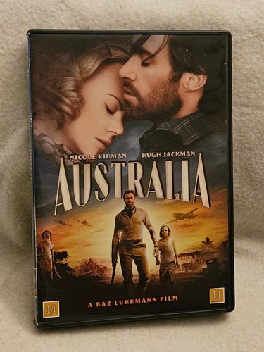 Australia - Nicole Kidman, Hugh Jackman DVD (SV text)