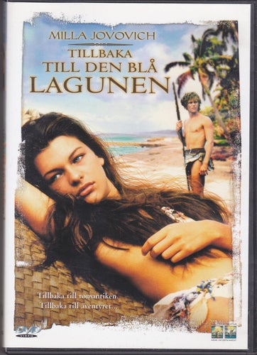 DVD / Tillbaka Till Den Blå Lagunen / Milla Jovovich, Brian Krause