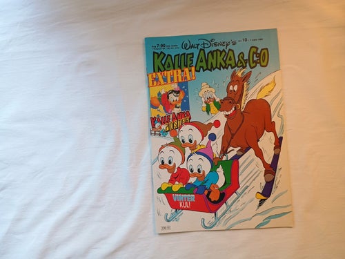 Kalle Anka & co - 1988 nr 10 - Bilaga: Kalle Anka Poster Rock n Roll