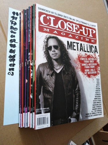 Close-up magazine 2008 nr 104 Metallica