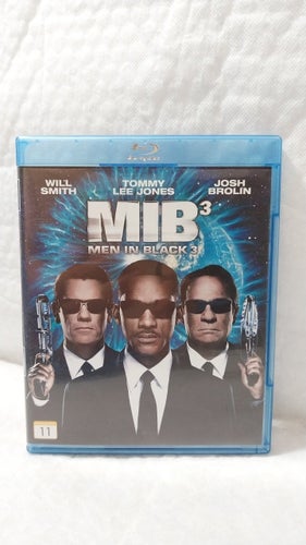 Men In black 3 Blu-Ray (Norsk utgåva / Svensk text)