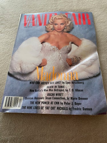 Vanity Fair -Ikoniska 90-talsomslag – Madonna, Demi Moore & Jessica Lange!