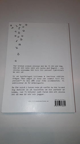 42 sms som kom till helt fel person!