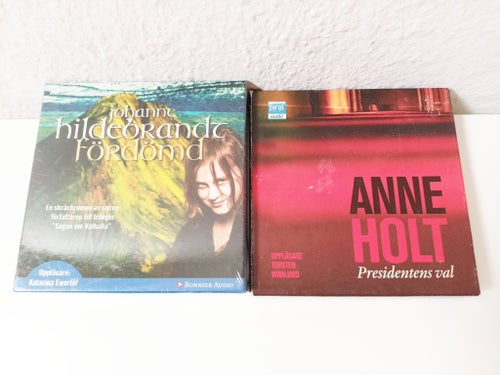 2st Ljudböcker Kvinnliga Författare 20CD Hildebrandt Holt Fördömd mfl
