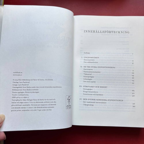 DRÖMMAREN En bok om Sven Hedin av Nils Uddenberg 2023