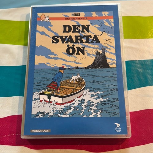 Tintins Äventyr: Den Svarta Ön dvd