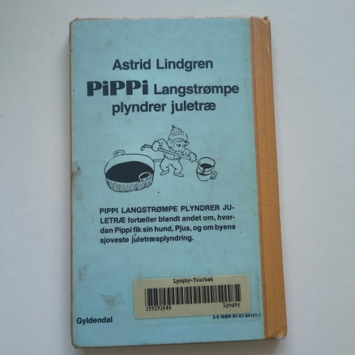 Pippi Långstrump plundrar julgranen – Astrid Lindgren – Gyldendal