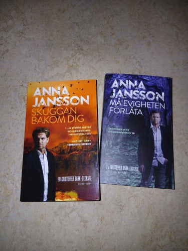 Skuggan bakom dig och Må evigheten förlåta av Anna Jansson, 2021