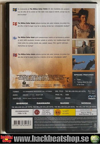 THE MILLION DOLLAR HOTEL - WIM WENDERS