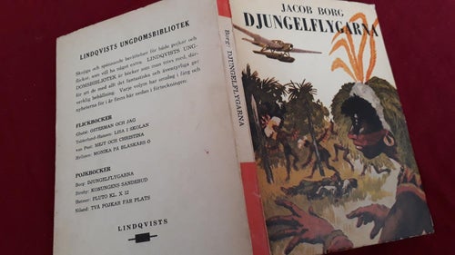 bok Djungelflygarna Jacob Borg 1958