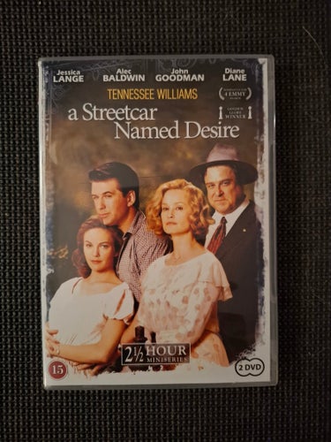 A Streetcar Named Desire / Lustans Lagar 2xDVD Jessica Lange Alec Baldwin