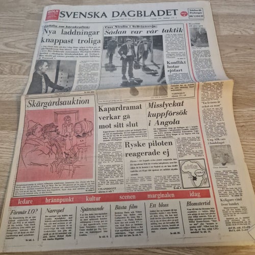 Svenska Dagbladet Lördagen den 28 Maj 1977