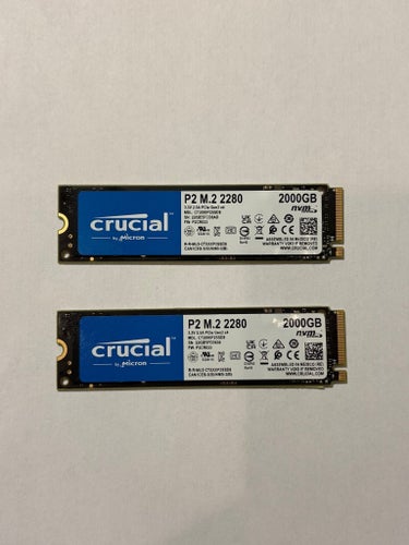 Crucial P2 M.2 2280 4TB(2*2000GB)