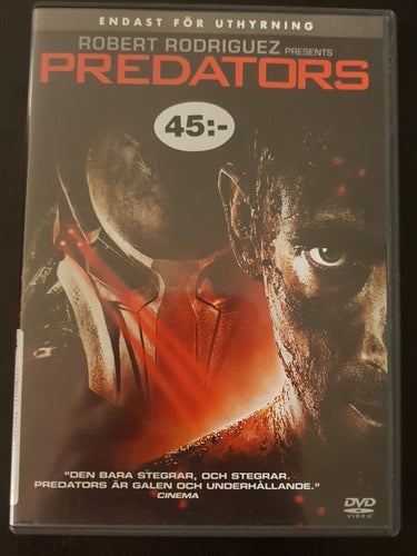 Predators DVD