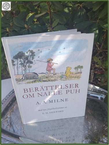 Berättelser om Nalle Puh E.H Shepard färgillustrationer vintage