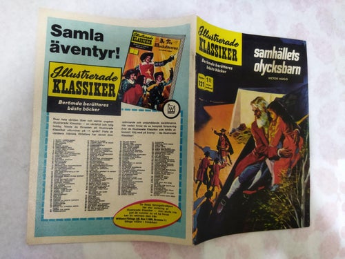 Illustrerade Klassiker nr 121 Samhällets olycksbarn av Victor Hugo. Very Fine