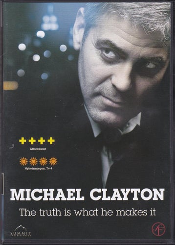 DVD / Michael Clayton / George Clooney, Tilda Swinton / Nära nyskick