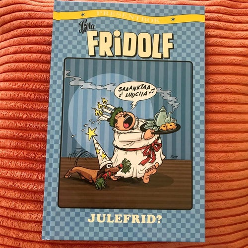 Presentbok LILLA FRIDOLF JULEFRID? Rune Moberg 2019