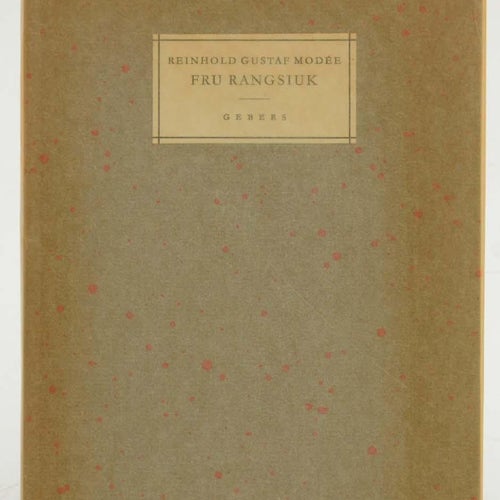 Fru Rangsiuk / Reinhold Gustaf Modée ; utgiven av Per Erik Wahlund