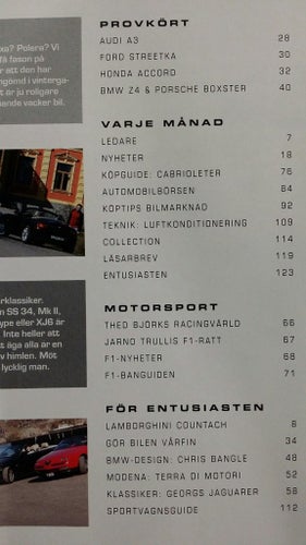 Automobil 5 2003: Porsche Boxster S, BMW Z4, Jaguar XK8, Ford StreetKa, Audi A3