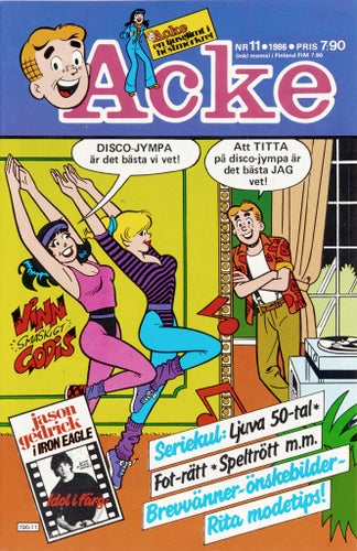 Acke Serietidning 1986 nr 11 (Oläst arkivex)