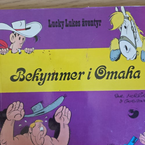 Lucky Lukes äventyr: Bekymmer i Omaha av Morris & Goscinny, 1976